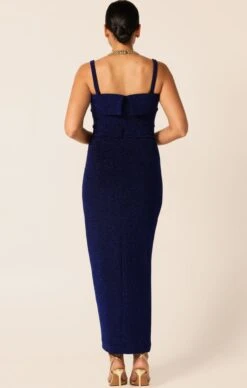 MERLE STRAPLESS MAXI DRESS SAPPHIRE -Clothing Discounts Shop LR MERLEDRESSINSAPPHIRECURVE3 TERRILC25