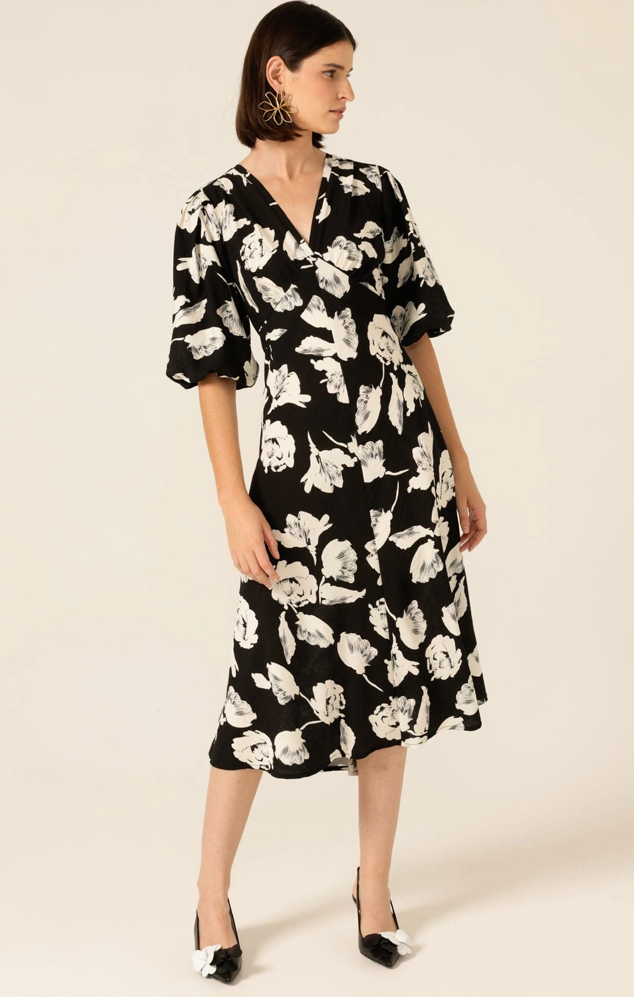 MOONBEAM MEADOW MIDI DRESS 5 MOONBEAM MEADOW MIDI DRESS - Image 3