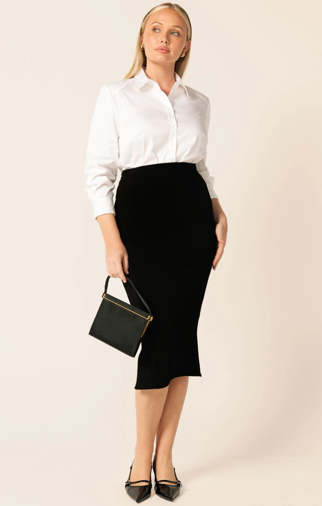 PENCIL SKIRT IN BLACK 4 PENCIL SKIRT IN BLACK - Image 2