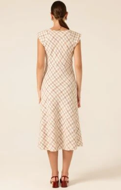 PETAL PATHWAY DRESS 20 PETAL PATHWAY DRESS -Clothing Discounts Shop LR PETALPATHWAYDRESSINIVORYPEACHTWEED1 BELMAA25