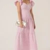 PINK GALLAH MAXI DRESS 2 PINK GALLAH MAXI DRESS -Clothing Discounts Shop LR PINKGALLAHMAXIDRESSINLILACCORNELLICOTTON20 NELES24