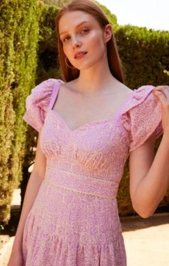 PINK GALLAH MAXI DRESS 13 PINK GALLAH MAXI DRESS -Clothing Discounts Shop LR PINKGALLAHMAXIDRESSSPRINGCAMPAIGN2458 LUCIASC24