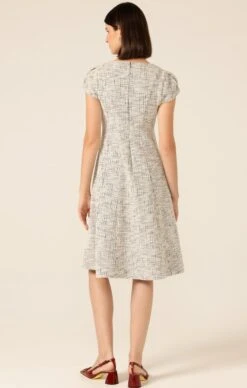 SILVER HAVEN DRESS 14 SILVER HAVEN DRESS -Clothing Discounts Shop LR SILVERHAVENDRESSINIVORYCHARCOALTWEED49 MADIA25