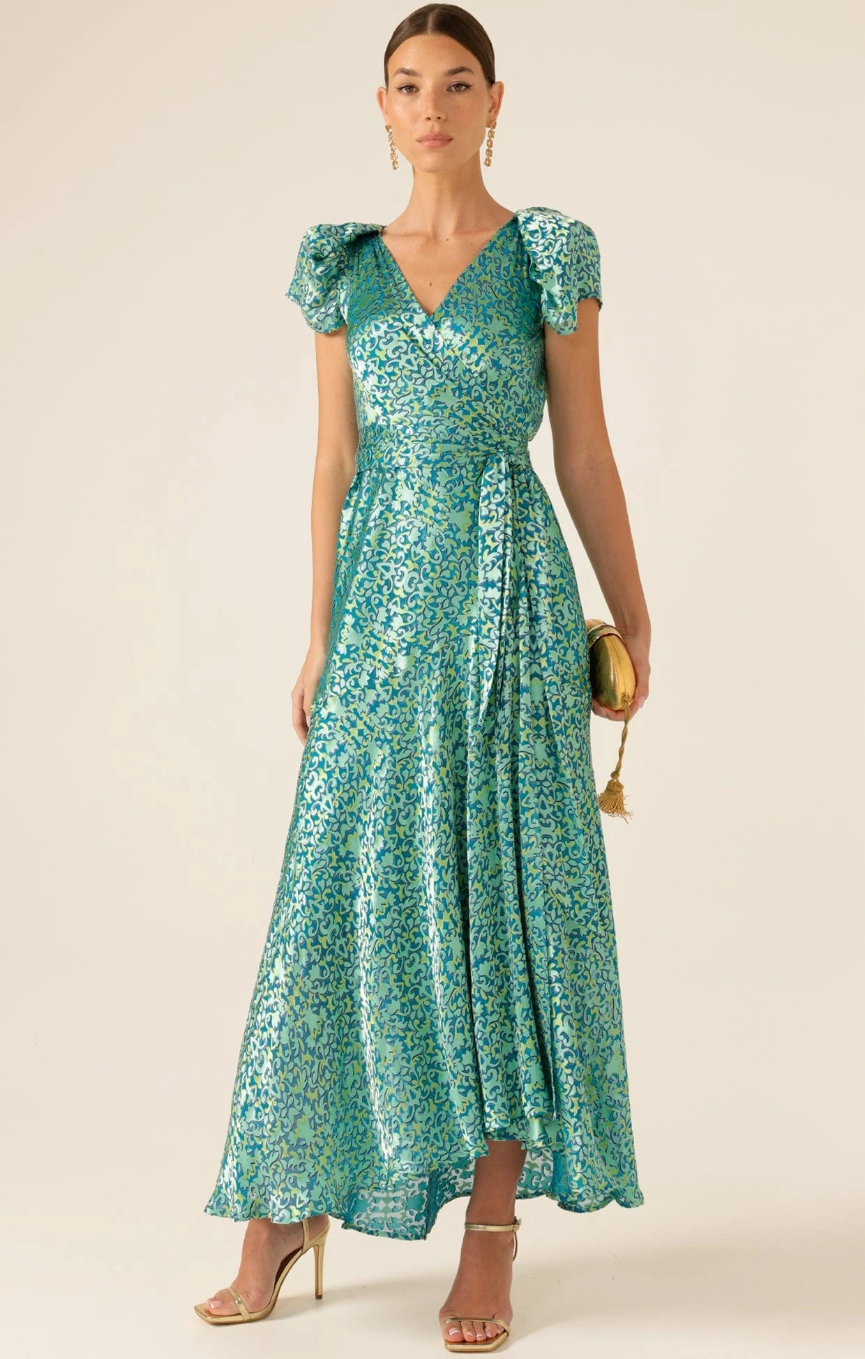 SIREN SEA MAXI WRAP DRESS 7 SIREN SEA MAXI WRAP DRESS - Image 5