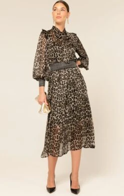 TREE HOLLOW MIDI DRESS