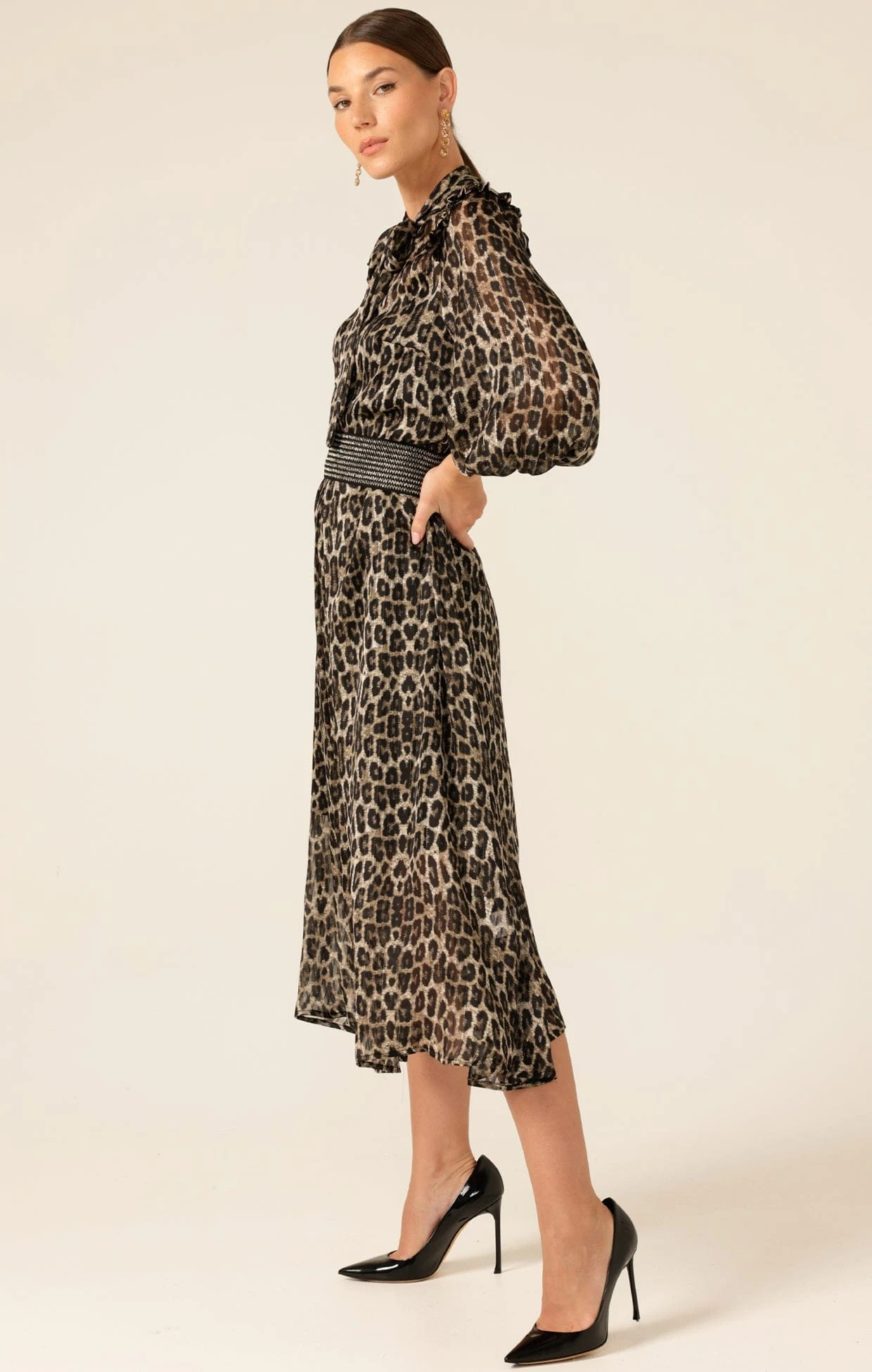 TREE HOLLOW MIDI DRESS 9 TREE HOLLOW MIDI DRESS - Image 7