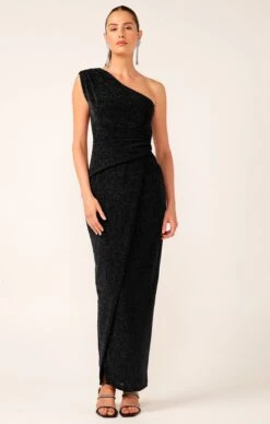 VALEDICTORY DRESS IN BLACK