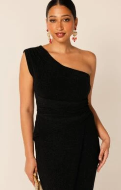 VALEDICTORY DRESS IN BLACK -Clothing Discounts Shop LR VALEDICTORYDRESSINBLACKCURVE33 TERRILC25