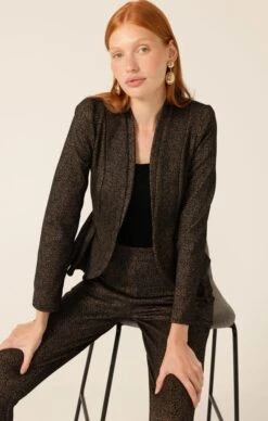 VICTOR PEPLUM JACKET