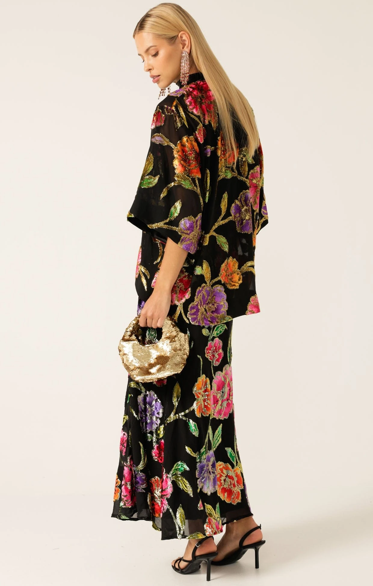 BLOSSOM KIMONO IN MULTI 5 BLOSSOM KIMONO IN MULTI - Image 4