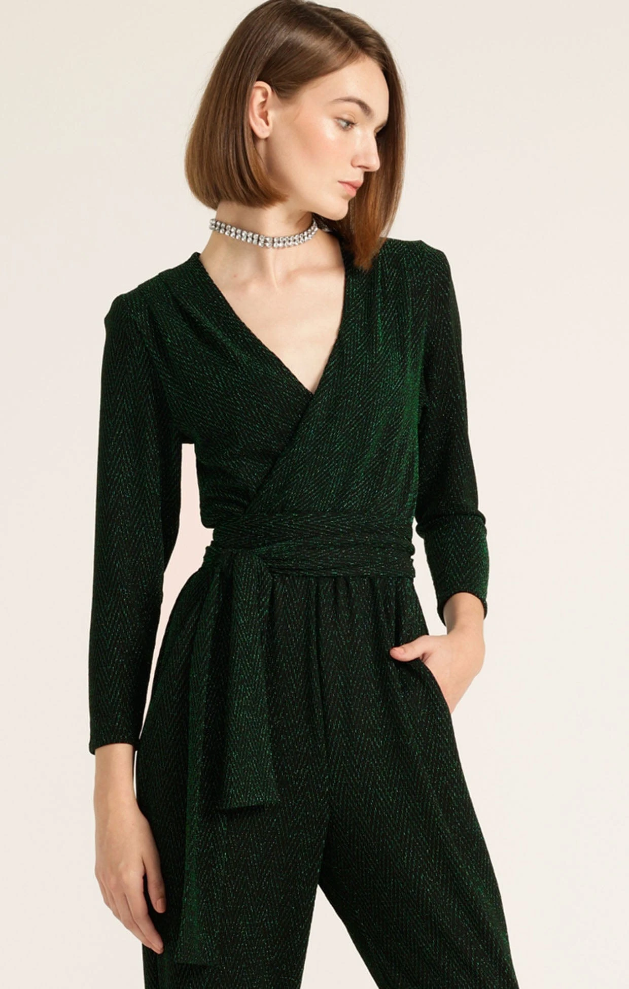 ZITA JUMPSUIT IN EMERALD 5 ZITA JUMPSUIT IN EMERALD - Image 3