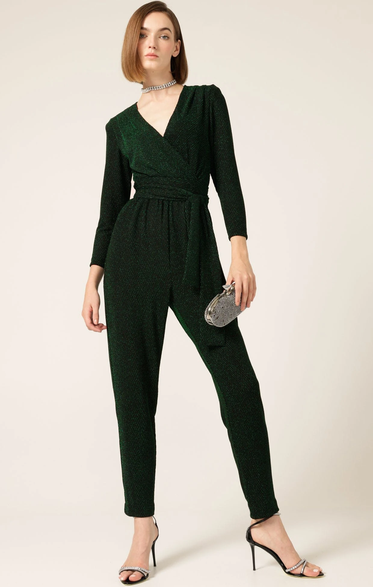ZITA JUMPSUIT IN EMERALD 4 ZITA JUMPSUIT IN EMERALD - Image 2