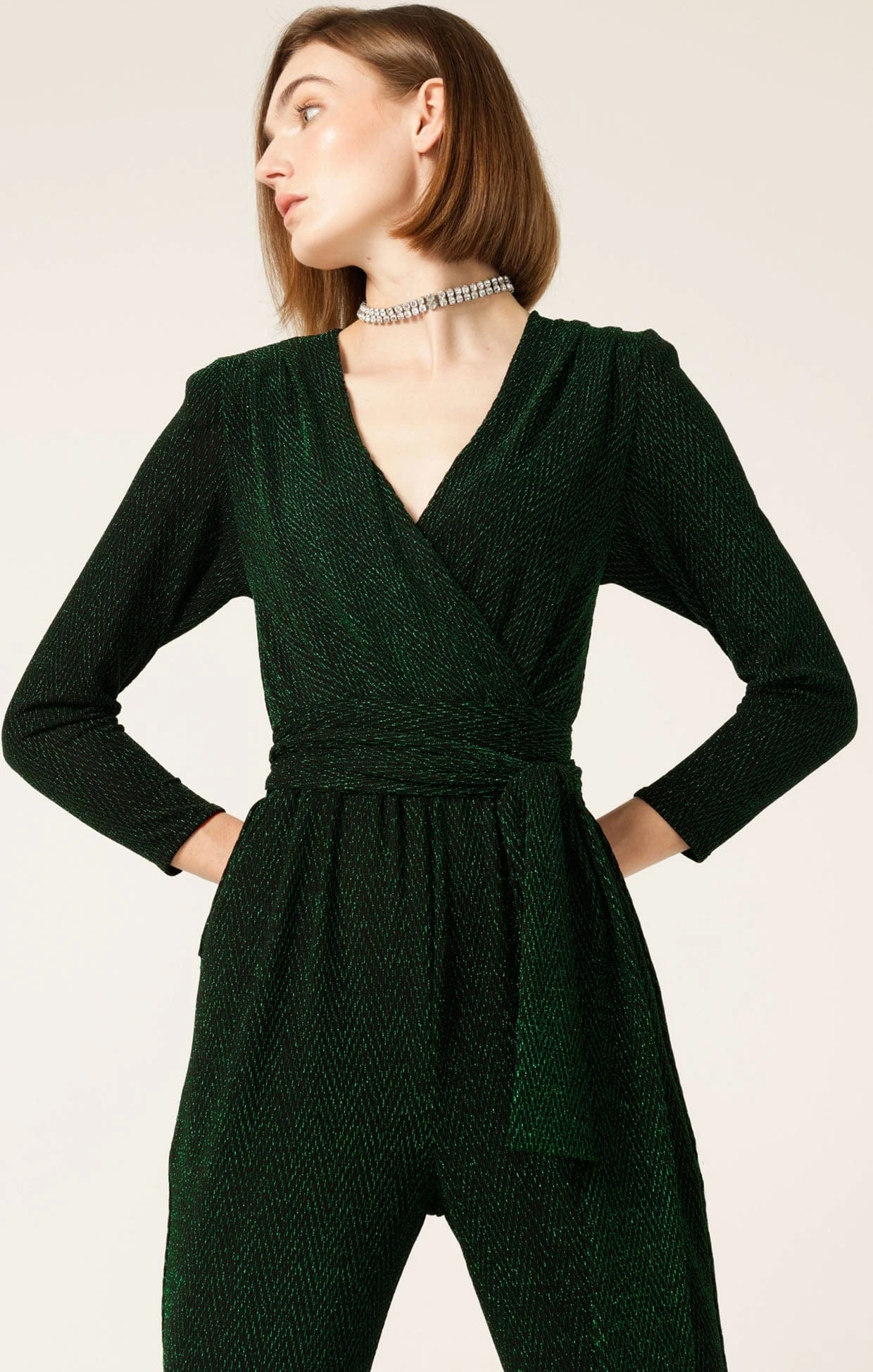 ZITA JUMPSUIT IN EMERALD 8 ZITA JUMPSUIT IN EMERALD - Image 6