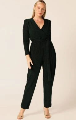 ZITA JUMPSUIT IN EMERALD