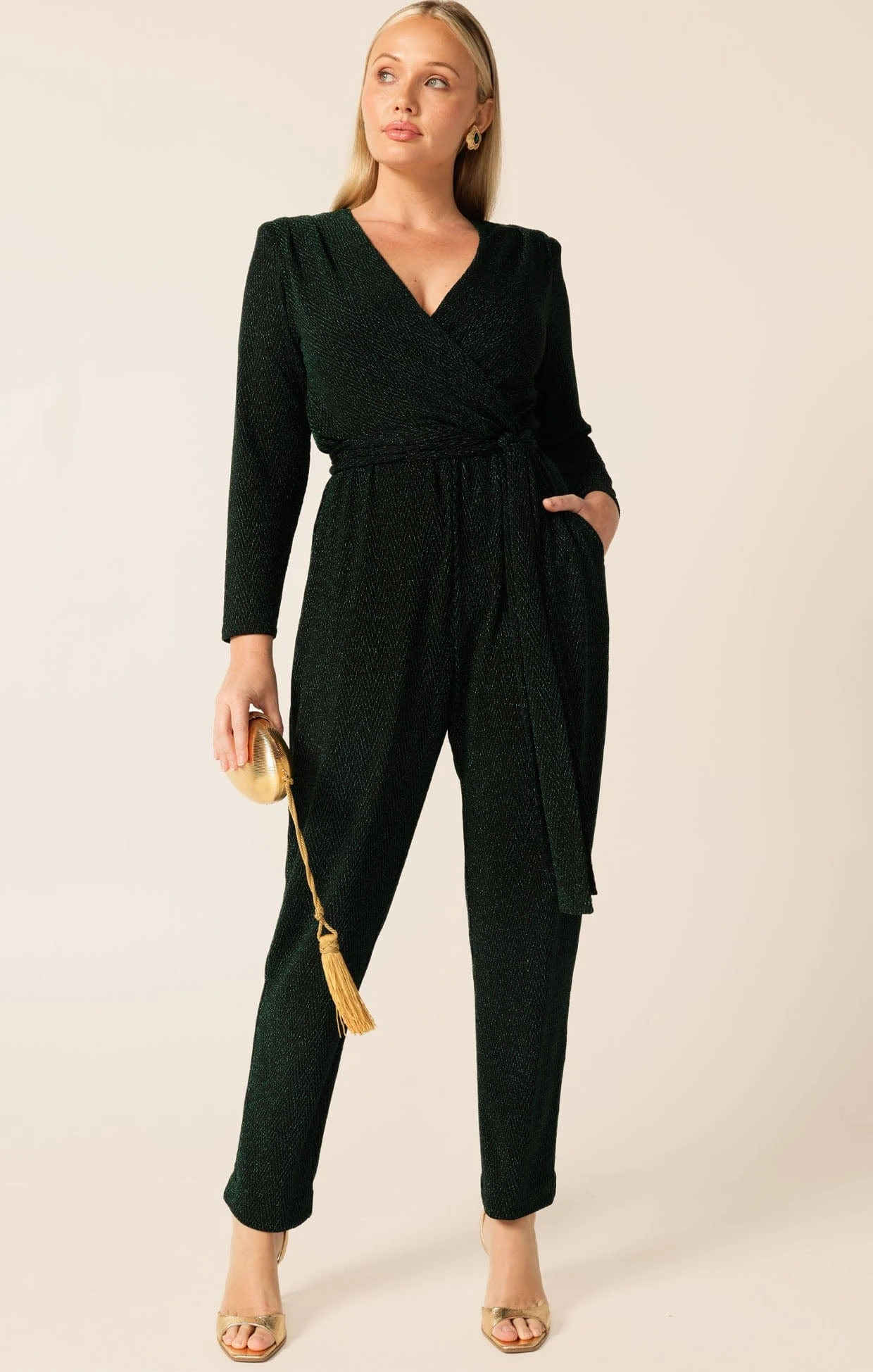 ZITA JUMPSUIT IN EMERALD 6 ZITA JUMPSUIT IN EMERALD - Image 4