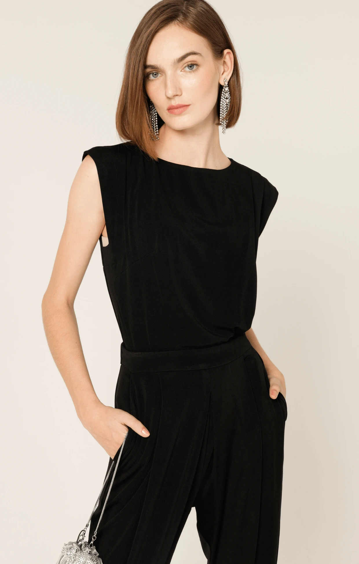 PLEATED SHELL TOP 3 PLEATED SHELL TOP