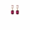 ARABELLA DROP EARRINGS IN PINK FUCHSIA -Clothing Discounts Shop arabella drop earring in pink fuchsia earrings 44664306499833