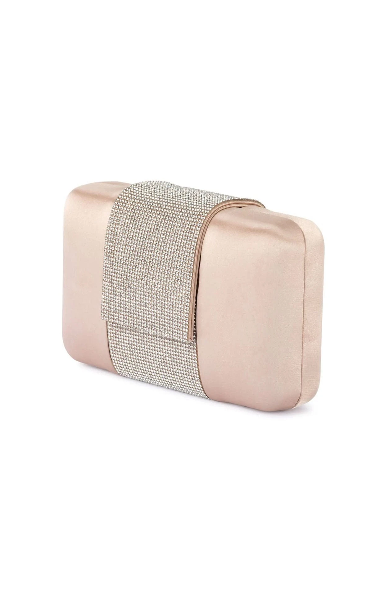 AUBREY CRYSTAL CLUTCH BAG IN NATURAL 4 AUBREY CRYSTAL CLUTCH BAG IN NATURAL - Image 2