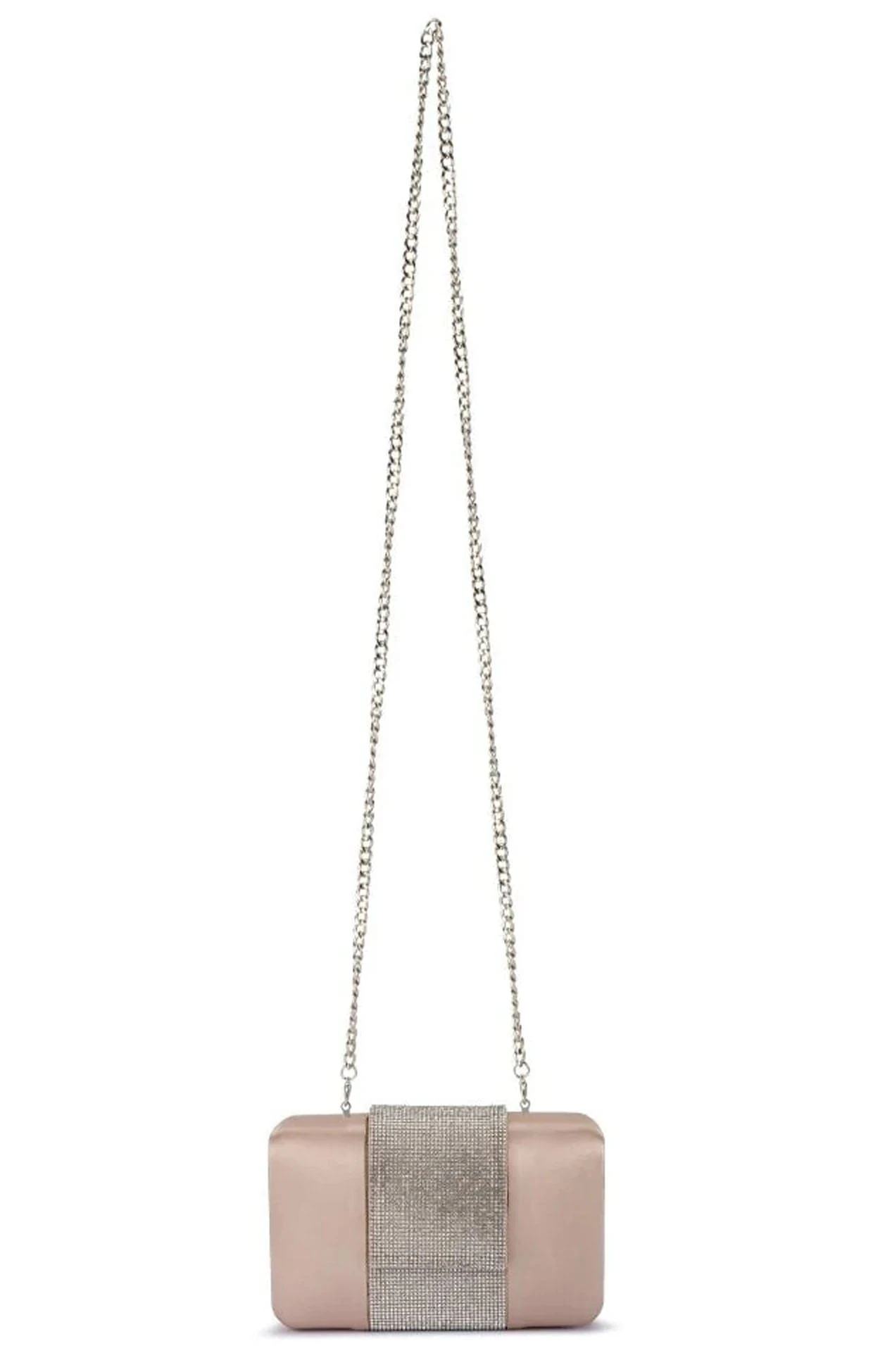 AUBREY CRYSTAL CLUTCH BAG IN NATURAL 6 AUBREY CRYSTAL CLUTCH BAG IN NATURAL - Image 4