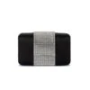 AUBREY CRYSTAL CLUTCH IN BLACK -Clothing Discounts Shop aubrey crystal clutch in black accessories bags clutches 1132700435