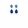 BRIAR DROP EARRINGS IN BRILLIANT BLUE AND SAPPHIRE 1 BRIAR DROP EARRINGS IN BRILLIANT BLUE AND SAPPHIRE -Clothing Discounts Shop briar drop earring in brilliant blue and sapphire earrings 43832439439609