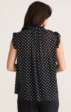 BROADWAY TOP IN POLKA DOT 11 BROADWAY TOP IN POLKA DOT -Clothing Discounts Shop broadway top tops 43391682773241