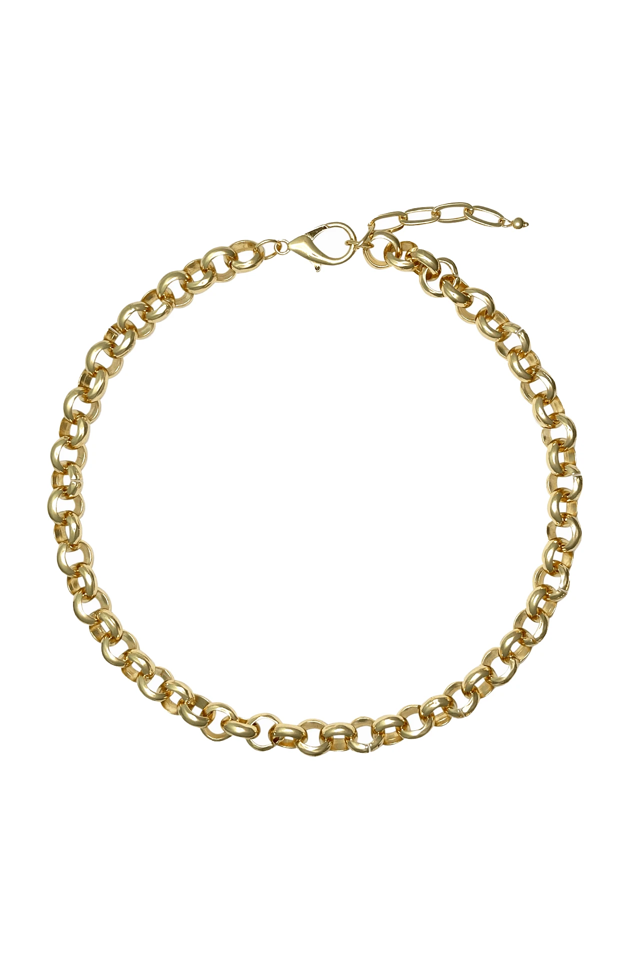 CLASSIC BELCHER NECKLACE IN GOLD 3 CLASSIC BELCHER NECKLACE IN GOLD