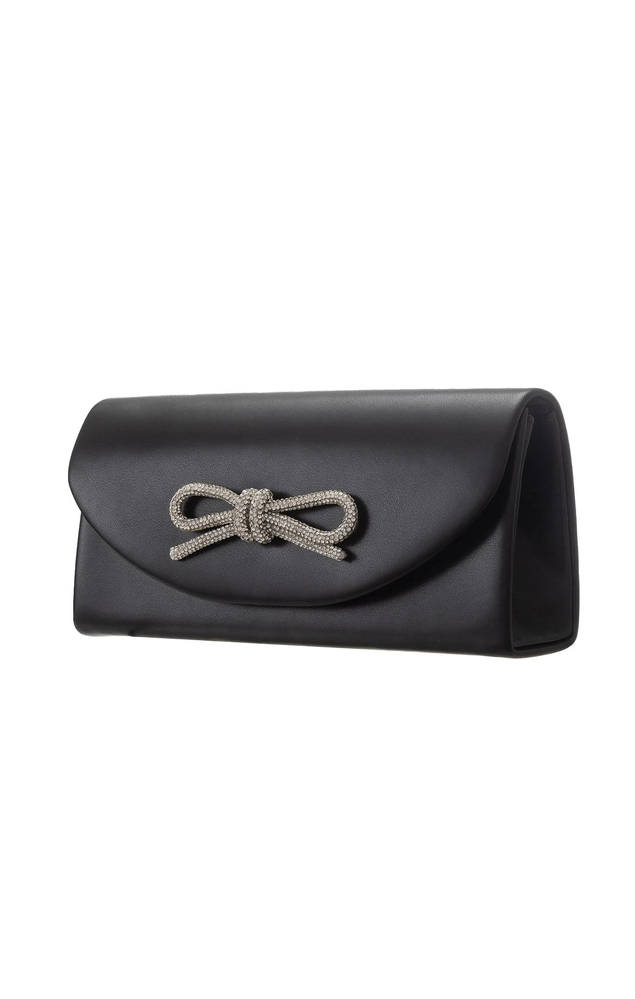 CLASSIC BOW CLUTCH BAG IN BLACK 4 CLASSIC BOW CLUTCH BAG IN BLACK - Image 2