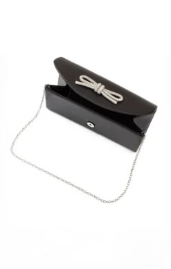 CLASSIC BOW CLUTCH BAG IN BLACK 7 CLASSIC BOW CLUTCH BAG IN BLACK -Clothing Discounts Shop classic bow bag in black bags 45244270772473