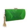 DEANNA EVENING BAG IN GREEN