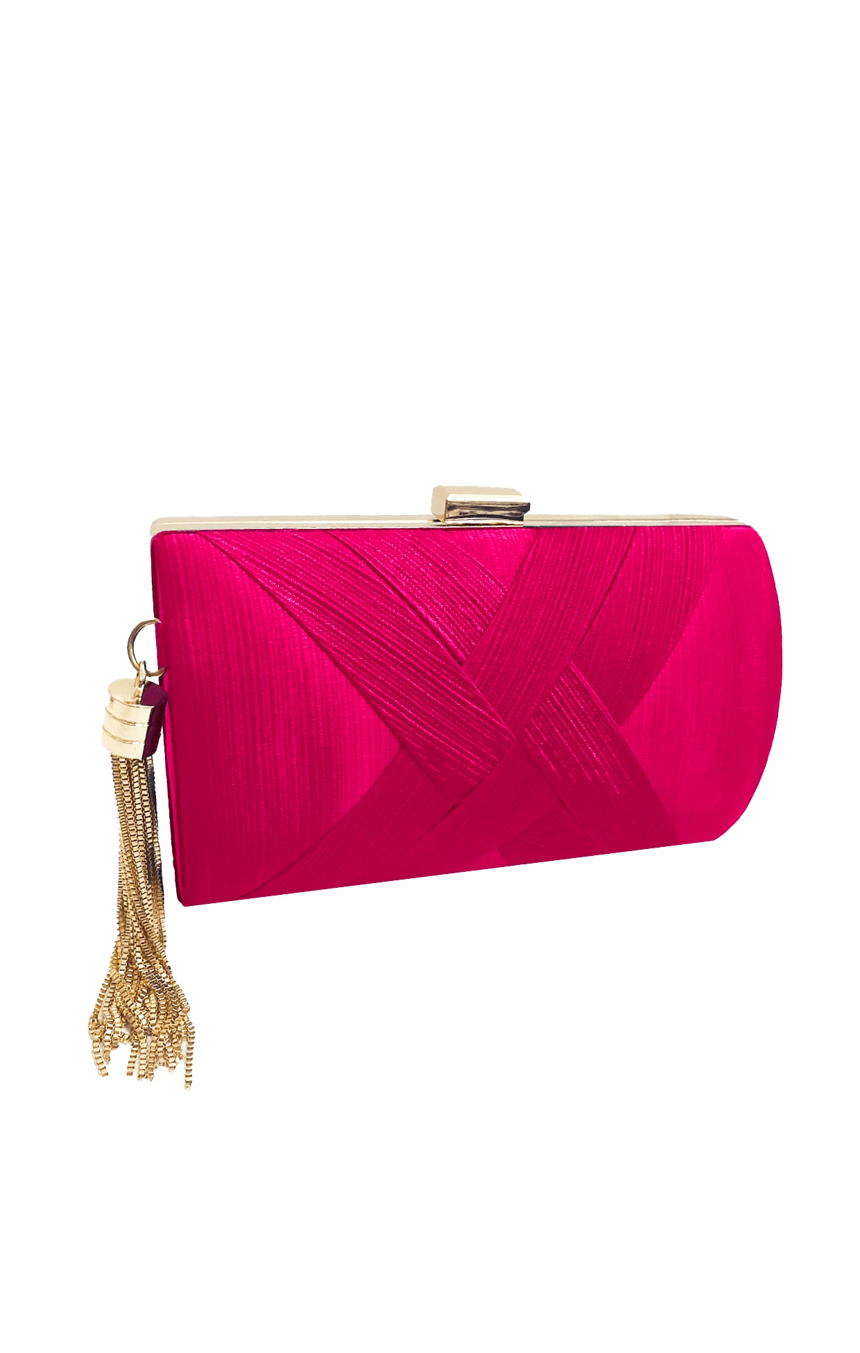 DEANNA EVENING BAG IN HIBISCUS PINK 3 DEANNA EVENING BAG IN HIBISCUS PINK