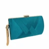 DEANNA EVENING BAG IN TEAL 1 DEANNA EVENING BAG IN TEAL -Clothing Discounts Shop deanna evening bag in teal accessories bags clutches 39568883089657