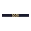 DECORATIVE CLASP BELT IN NAVY AND GOLD 2 DECORATIVE CLASP BELT IN NAVY AND GOLD -Clothing Discounts Shop decorative clasp belt in navy and gold belts 44634695794937