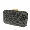 DIAMANTE MESH STRUCTURED CLUTCH BAG IN BLACK 1 DIAMANTE MESH STRUCTURED CLUTCH BAG IN BLACK -Clothing Discounts Shop diamante mesh structured clutch in black bags 40261953650937