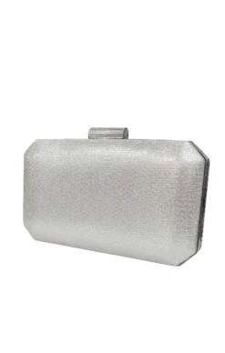 DIAMANTE MESH STRUCTURED CLUTCH BAG IN SILVER 7 DIAMANTE MESH STRUCTURED CLUTCH BAG IN SILVER -Clothing Discounts Shop diamante mesh structured clutch in silver accessories bags clutches 40370065244409