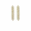 DIAMANTE PANEL DROP EARRINGS IN GOLD 2 DIAMANTE PANEL DROP EARRINGS IN GOLD -Clothing Discounts Shop diamante panel drop earring in gold earrings 43832504877305