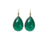 FAYE DROP EARRINGS EMERALD -Clothing Discounts Shop faye drop earring in emerald accessories earrings 37792625885433