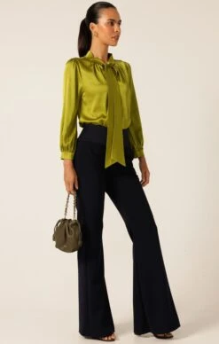 HATCHIE BLOUSE IN CHARTREUSE 17 HATCHIE BLOUSE IN CHARTREUSE -Clothing Discounts Shop hatchie blouse in chartreuse tops multi occasion 1170552897