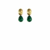 ISLA DROP EARRINGS IN EMERALD