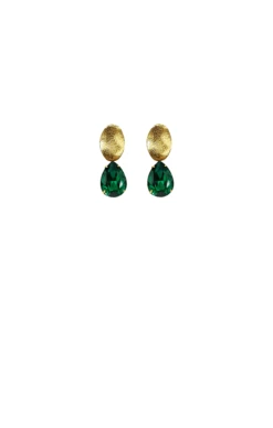 ISLA DROP EARRINGS IN EMERALD