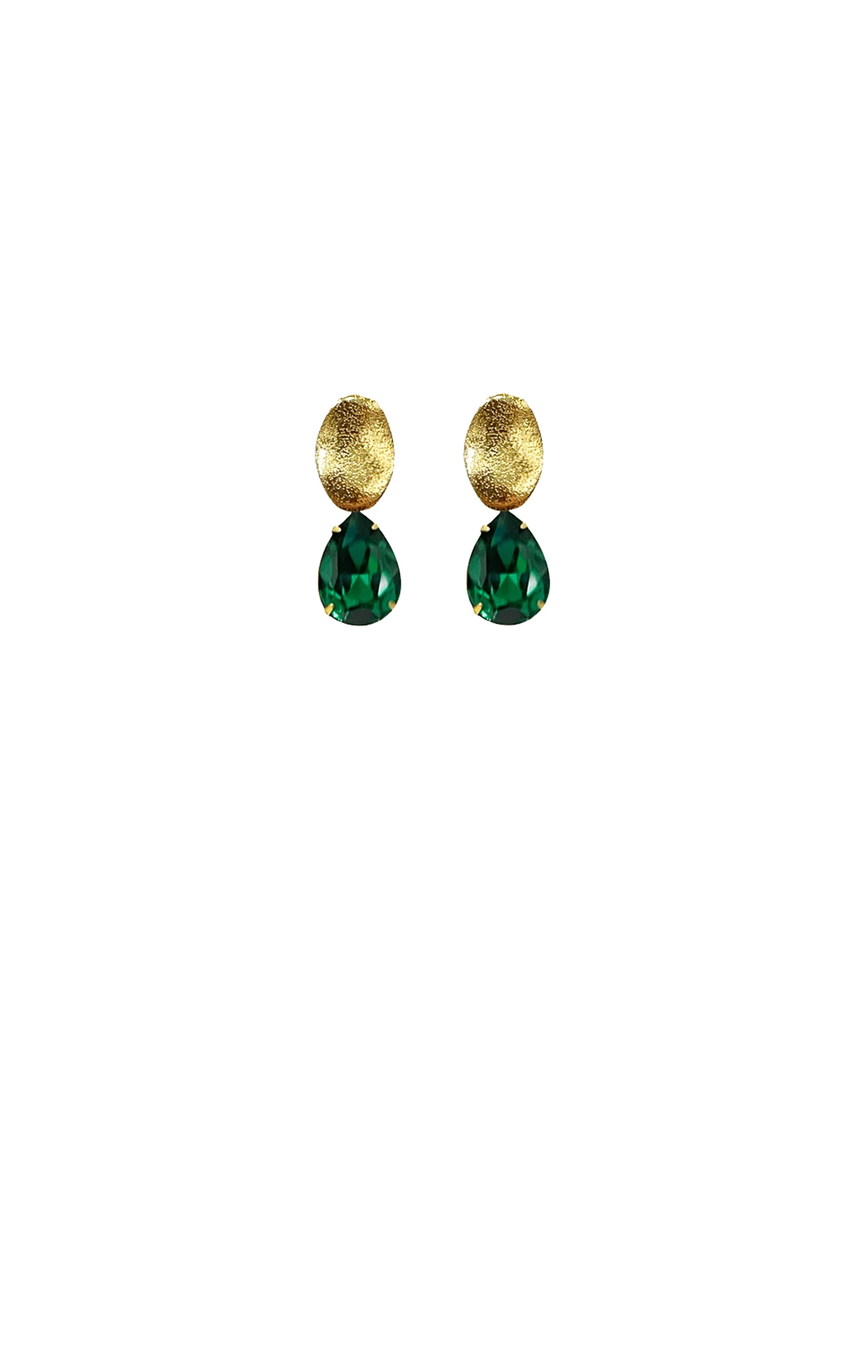 ISLA DROP EARRINGS IN EMERALD 3 ISLA DROP EARRINGS IN EMERALD