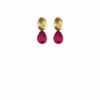 ISLA DROP EARRINGS IN FUCHSIA