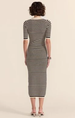 LANA STRIPE KNIT DRESS -Clothing Discounts Shop lana stripe knit dress dresses 1144531193