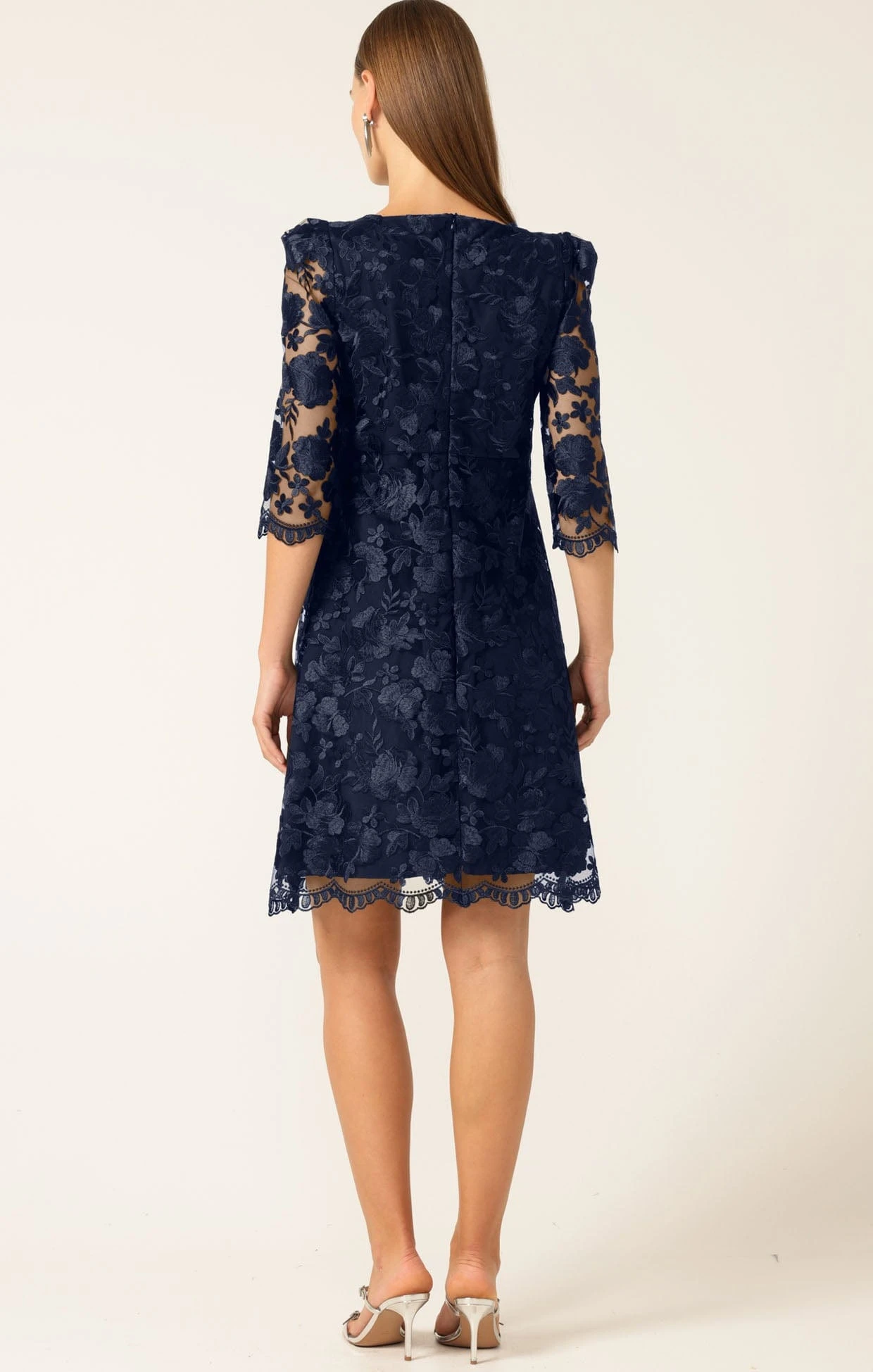 LAYLA SHIFT DRESS NAVY 8 LAYLA SHIFT DRESS NAVY - Image 6