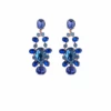 LISBON EARRINGS IN SAPPHIRE AQUA