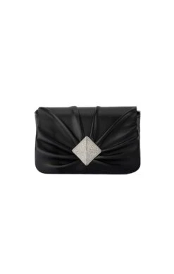 LOTTIE SHOULDER BAG IN BLACK