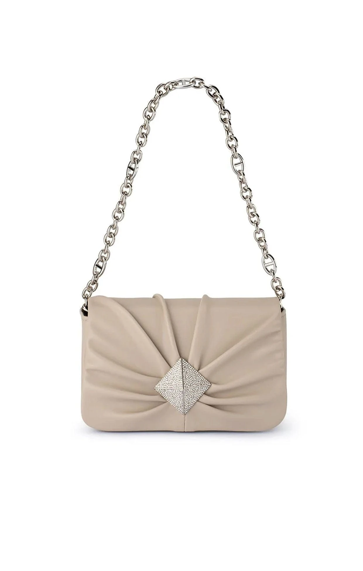 LOTTIE SHOULDER BAG IN MINK 4 LOTTIE SHOULDER BAG IN MINK - Image 2