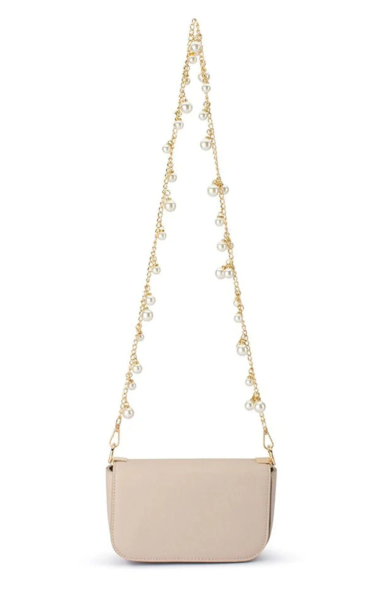 LYLA PEARL SHOULDER BAG IN NATURAL 5 LYLA PEARL SHOULDER BAG IN NATURAL - Image 4