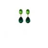 MIA DROP EARRINGS IN EMERALD 1 MIA DROP EARRINGS IN EMERALD -Clothing Discounts Shop mia drop earring in emerald accessories earrings 38076244459769
