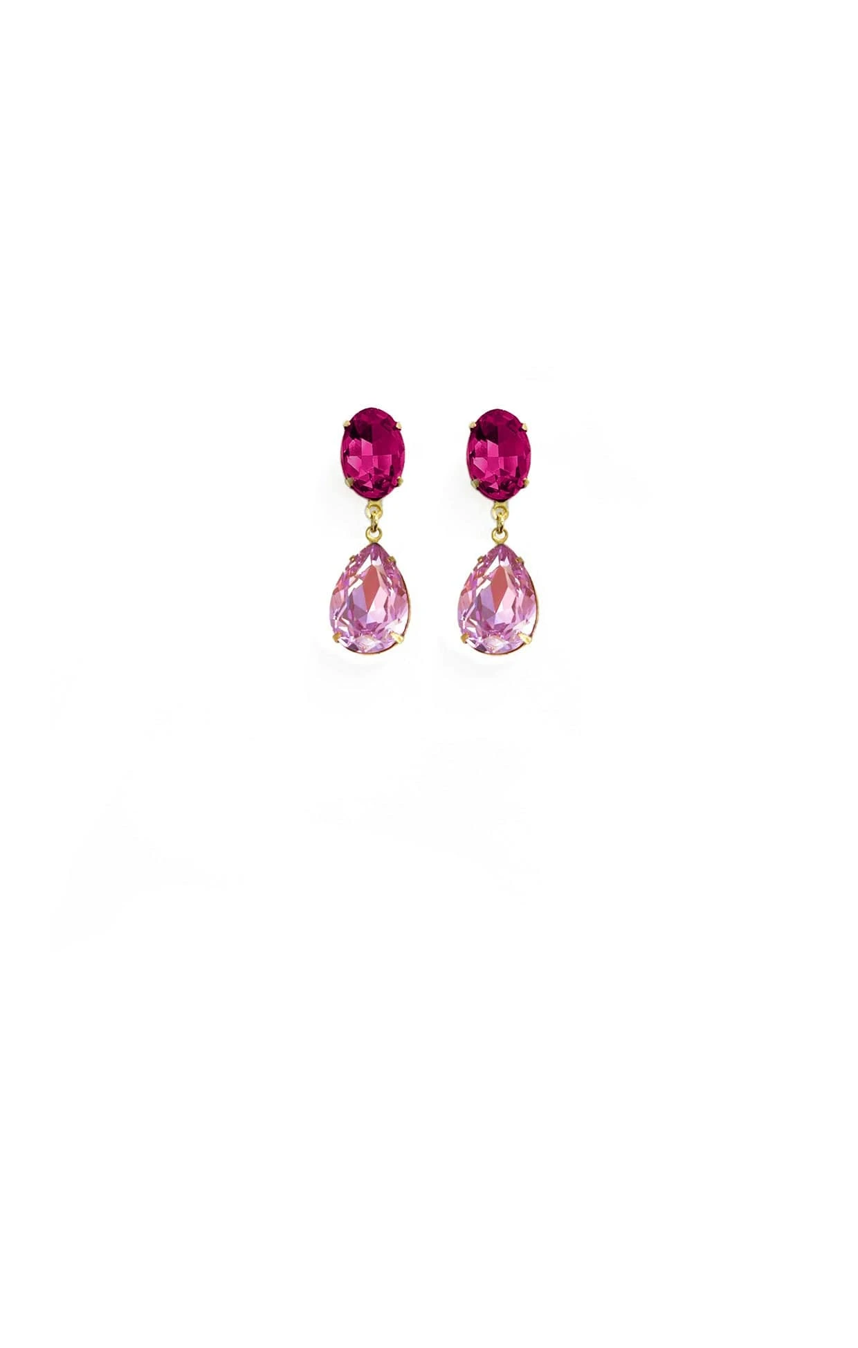 MIA DROP EARRINGS IN PINK 3 MIA DROP EARRINGS IN PINK